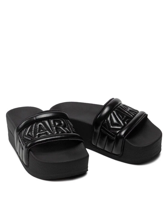 KARL LAGERFELD Γυναίκες Παντόφλες KL80825 Μαύρο Μαύρο 5 KARL LAGERFELD Γυναίκες Παντόφλες KL80825 Μαύρο Μαύρο - Image 5