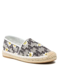 KARL LAGERFELD Γυναίκες Κλειστά Παπούτσια Εσπαντρίγιες KL80122 Γκρι Γκρι