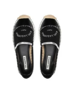 KARL LAGERFELD Γυναίκες Κλειστά Παπούτσια Εσπαντρίγιες KL80108A Μαύρο Μαύρο -KARL LAGERFELD Κατάστημα unnamed file 3893