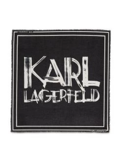 KARL LAGERFELD Γυναίκες Φουλάρια Φουλάρι 216W3309 Μαύρο Μαύρο -KARL LAGERFELD Κατάστημα unnamed file 3934