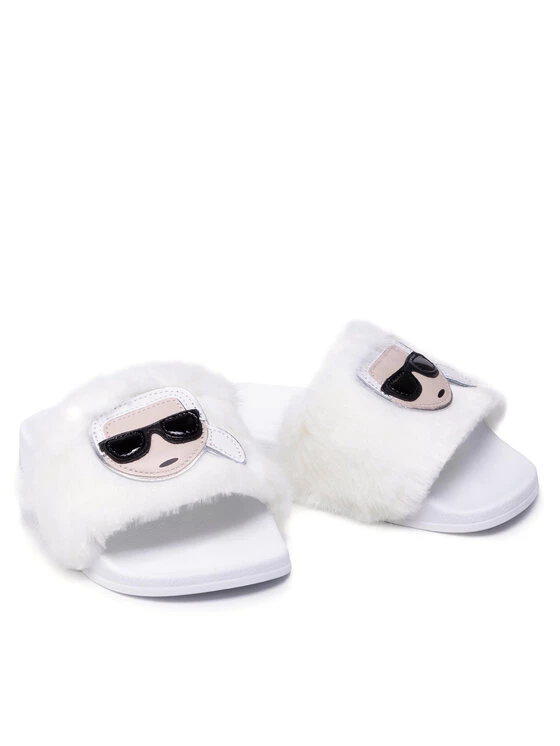 KARL LAGERFELD Γυναίκες Παντόφλες KL80911 Λευκό Λευκό 5 KARL LAGERFELD Γυναίκες Παντόφλες KL80911 Λευκό Λευκό - Image 5