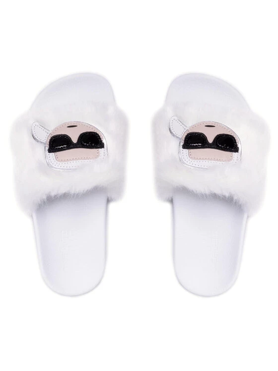 KARL LAGERFELD Γυναίκες Παντόφλες KL80911 Λευκό Λευκό 6 KARL LAGERFELD Γυναίκες Παντόφλες KL80911 Λευκό Λευκό - Image 6