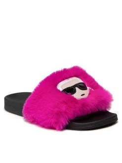 KARL LAGERFELD Γυναίκες Παντόφλες KL80911 Ροζ Ροζ