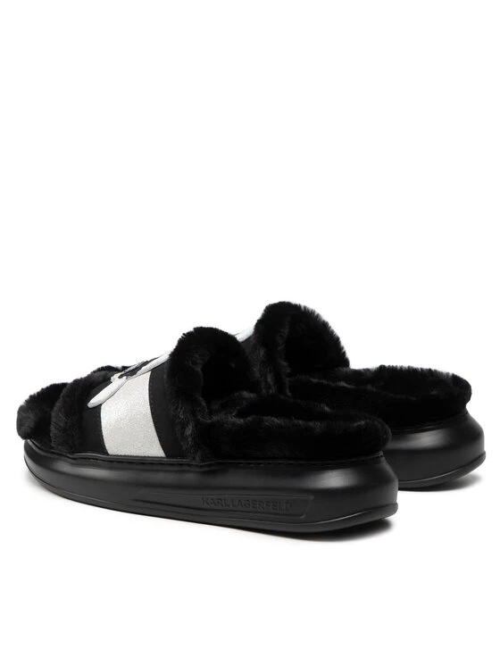 KARL LAGERFELD Γυναίκες Παντόφλες KL44502 Μαύρο Μαύρο 3 KARL LAGERFELD Γυναίκες Παντόφλες KL44502 Μαύρο Μαύρο - Image 3