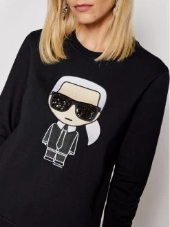 KARL LAGERFELD Γυναίκες Μπλούζες Μπλούζα Ikonik 210W1820 Μαύρο Regular Fit Μαύρο 8 KARL LAGERFELD Γυναίκες Μπλούζες Μπλούζα Ikonik 210W1820 Μαύρο Regular Fit Μαύρο -KARL LAGERFELD Κατάστημα unnamed file 4014