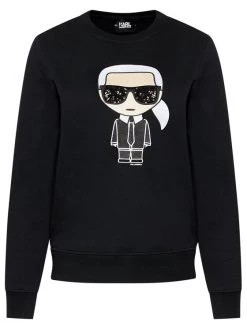 KARL LAGERFELD Γυναίκες Μπλούζες Μπλούζα Ikonik 210W1820 Μαύρο Regular Fit Μαύρο 9 KARL LAGERFELD Γυναίκες Μπλούζες Μπλούζα Ikonik 210W1820 Μαύρο Regular Fit Μαύρο -KARL LAGERFELD Κατάστημα unnamed file 4015