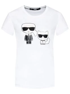KARL LAGERFELD Γυναίκες T-shirts T-Shirt Ikonik & Choupette 210W1724 Λευκό Regular Fit Λευκό 9 KARL LAGERFELD Γυναίκες T-shirts T-Shirt Ikonik & Choupette 210W1724 Λευκό Regular Fit Λευκό -KARL LAGERFELD Κατάστημα unnamed file 4025