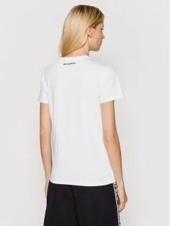 KARL LAGERFELD Γυναίκες T-shirts T-Shirt Ikonik Choupette 210W1723 Λευκό Regular Fit Λευκό -KARL LAGERFELD Κατάστημα unnamed file 4028
