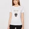 KARL LAGERFELD Γυναίκες T-shirts T-Shirt Ikonik Karl 210W1721 Λευκό Regular Fit Λευκό