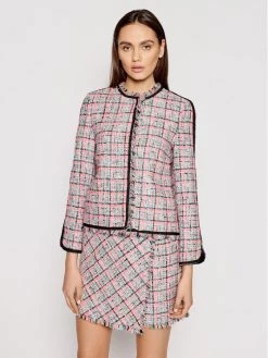 KARL LAGERFELD Γυναίκες Σακάκια & Μπλέιζερ Μπλέιζερ Summer Boucle 211W1402 Γκρι Straight Fit Γκρι