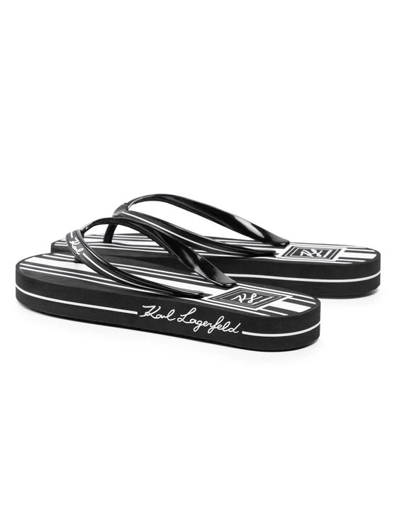 KARL LAGERFELD Γυναίκες Σαγιονάρες KL81018s Μαύρο Μαύρο 3 KARL LAGERFELD Γυναίκες Σαγιονάρες KL81018s Μαύρο Μαύρο - Image 3
