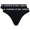 KARL LAGERFELD Γυναίκες Στρίνγκ Σετ 2 τεμάχια στρίνγκ Logo Set 211W2126 Μαύρο Μαύρο