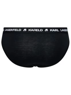 KARL LAGERFELD Γυναίκες Κλασικά Σλιπ Σετ 2 τεμάχια σλιπ κλασικά 211W2125 Μαύρο Μαύρο -KARL LAGERFELD Κατάστημα unnamed file 4133