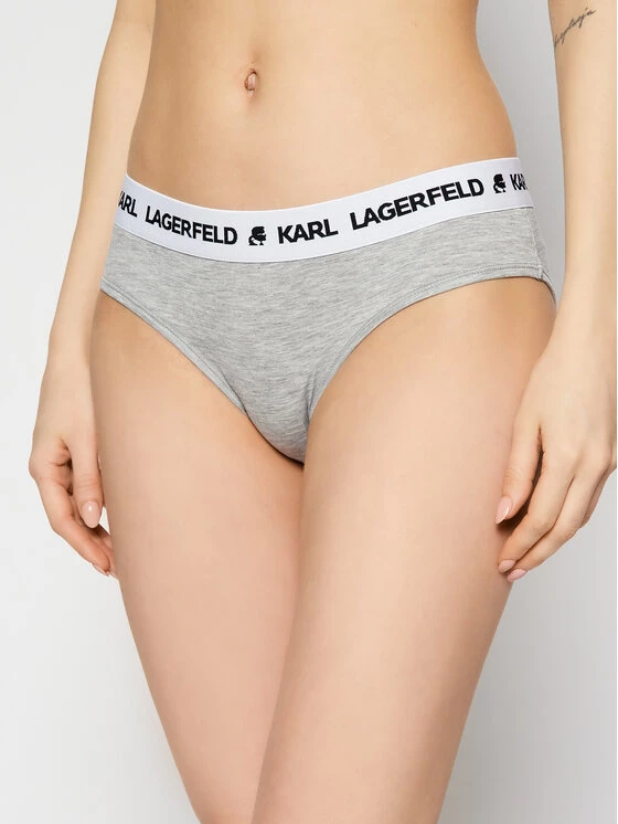 KARL LAGERFELD Γυναίκες Κλασικά Σλιπ Σετ 2 τεμάχια σλιπ κλασικά Logo Hipsters Set 211W2125 Γκρι Γκρι 2 KARL LAGERFELD Γυναίκες Κλασικά Σλιπ Σετ 2 τεμάχια σλιπ κλασικά Logo Hipsters Set 211W2125 Γκρι Γκρι - Image 2