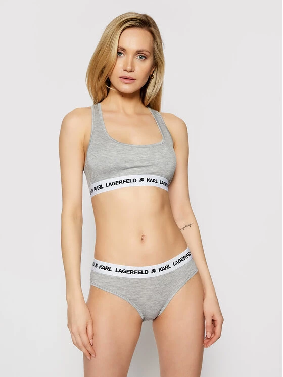 KARL LAGERFELD Γυναίκες Κλασικά Σλιπ Σετ 2 τεμάχια σλιπ κλασικά Logo Hipsters Set 211W2125 Γκρι Γκρι 3 KARL LAGERFELD Γυναίκες Κλασικά Σλιπ Σετ 2 τεμάχια σλιπ κλασικά Logo Hipsters Set 211W2125 Γκρι Γκρι - Image 3