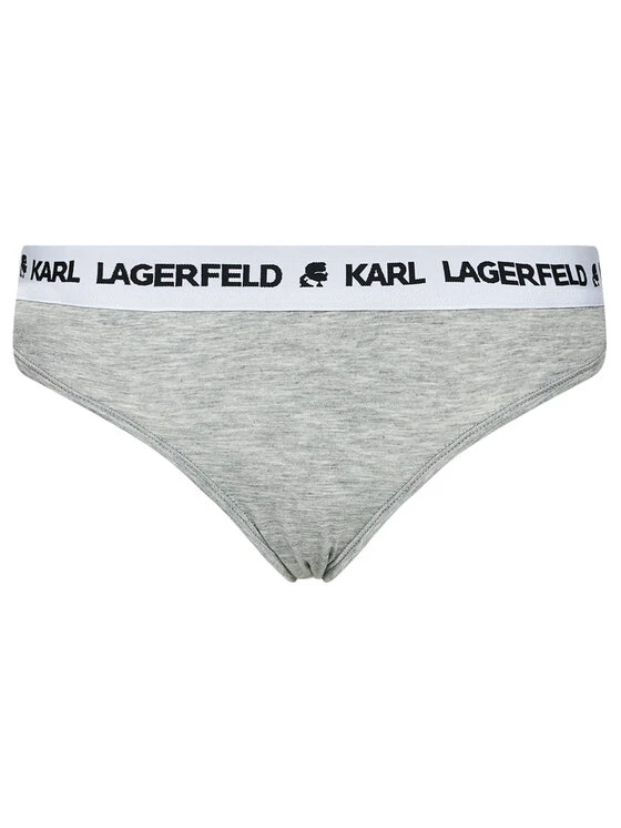 KARL LAGERFELD Γυναίκες Κλασικά Σλιπ Σετ 2 τεμάχια σλιπ κλασικά Logo Hipsters Set 211W2125 Γκρι Γκρι 5 KARL LAGERFELD Γυναίκες Κλασικά Σλιπ Σετ 2 τεμάχια σλιπ κλασικά Logo Hipsters Set 211W2125 Γκρι Γκρι - Image 5