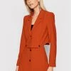 KARL LAGERFELD Γυναίκες Σακάκια & Μπλέιζερ Μπλέιζερ Strudio Transformer 211W1404 Πορτοκαλί Slim Fit Πορτοκαλί