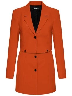 KARL LAGERFELD Γυναίκες Σακάκια & Μπλέιζερ Μπλέιζερ Strudio Transformer 211W1404 Πορτοκαλί Slim Fit Πορτοκαλί 10 KARL LAGERFELD Γυναίκες Σακάκια & Μπλέιζερ Μπλέιζερ Strudio Transformer 211W1404 Πορτοκαλί Slim Fit Πορτοκαλί -KARL LAGERFELD Κατάστημα unnamed file 4144