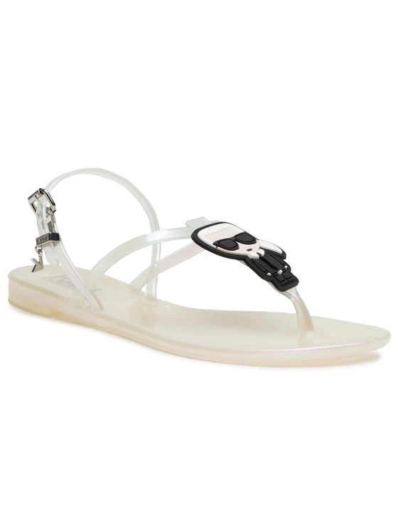 KARL LAGERFELD Γυναίκες Σανδάλια KL80002 Λευκό Λευκό 1 KARL LAGERFELD Γυναίκες Σανδάλια KL80002 Λευκό Λευκό