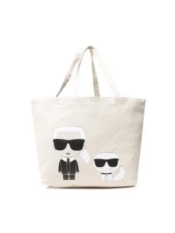 KARL LAGERFELD Γυναίκες Τσάντες Shoppers Τσάντα 205W3095 Μπεζ Μπεζ