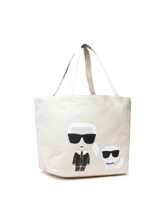 KARL LAGERFELD Γυναίκες Τσάντες Shoppers Τσάντα 205W3095 Μπεζ Μπεζ 2 KARL LAGERFELD Γυναίκες Τσάντες Shoppers Τσάντα 205W3095 Μπεζ Μπεζ - Image 2