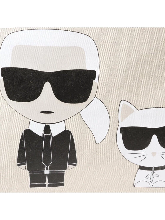 KARL LAGERFELD Γυναίκες Τσάντες Shoppers Τσάντα 205W3095 Μπεζ Μπεζ 3 KARL LAGERFELD Γυναίκες Τσάντες Shoppers Τσάντα 205W3095 Μπεζ Μπεζ - Image 3