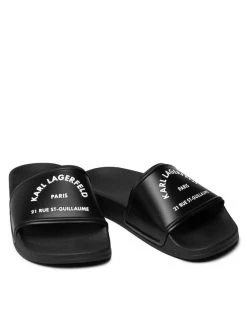 KARL LAGERFELD Γυναίκες Παντόφλες KL80908 Μαύρο Μαύρο -KARL LAGERFELD Κατάστημα unnamed file 4260