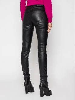 KARL LAGERFELD Γυναίκες Δερμάτινα Παντελόνια Παντελόνι δερμάτινο Metallic 210W1103 Μαύρο Skinny Fit Μαύρο 7 KARL LAGERFELD Γυναίκες Δερμάτινα Παντελόνια Παντελόνι δερμάτινο Metallic 210W1103 Μαύρο Skinny Fit Μαύρο -KARL LAGERFELD Κατάστημα unnamed file 434