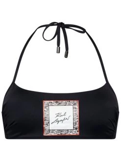 KARL LAGERFELD Γυναίκες Μπικίνι πάνω μέρος KL21WTP12 Μαύρο Μαύρο -KARL LAGERFELD Κατάστημα unnamed file 445