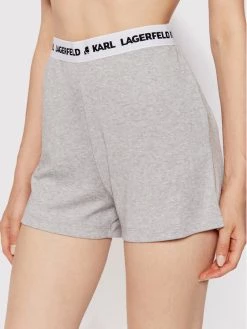 KARL LAGERFELD Γυναίκες Σορτς Πιτζάμας Σορτς πιτζάμας Logo 215W2183 Γκρι Γκρι