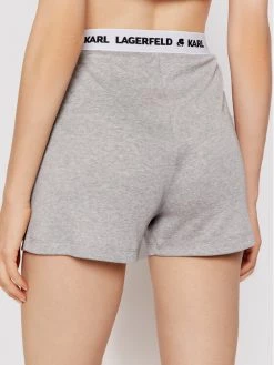 KARL LAGERFELD Γυναίκες Σορτς Πιτζάμας Σορτς πιτζάμας Logo 215W2183 Γκρι Γκρι -KARL LAGERFELD Κατάστημα unnamed file 481