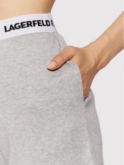 KARL LAGERFELD Γυναίκες Σορτς Πιτζάμας Σορτς πιτζάμας Logo 215W2183 Γκρι Γκρι -KARL LAGERFELD Κατάστημα unnamed file 482