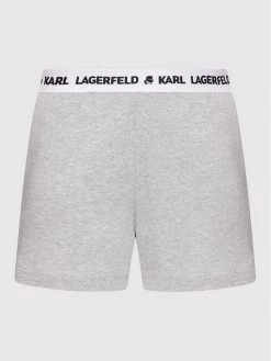 KARL LAGERFELD Γυναίκες Σορτς Πιτζάμας Σορτς πιτζάμας Logo 215W2183 Γκρι Γκρι -KARL LAGERFELD Κατάστημα unnamed file 483