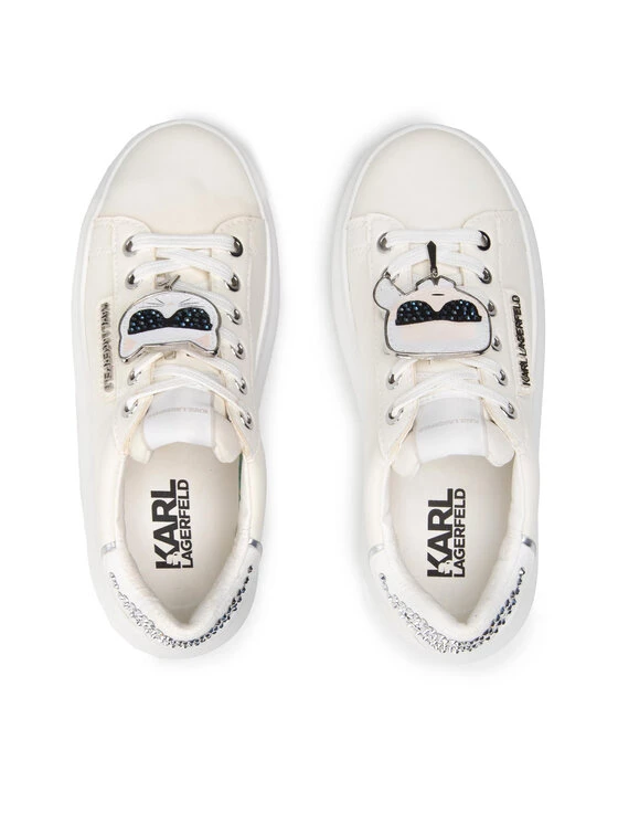 KARL LAGERFELD Γυναίκες Αθλητικά KL62576C Λευκό Λευκό 5 KARL LAGERFELD Γυναίκες Αθλητικά KL62576C Λευκό Λευκό - Image 5