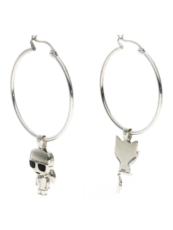 KARL LAGERFELD Γυναίκες Σκουλαρίκια 220W3910 Ασημί Ασημί 1 KARL LAGERFELD Γυναίκες Σκουλαρίκια 220W3910 Ασημί Ασημί