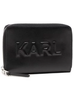 KARL LAGERFELD Γυναίκες Πορτοφόλια Μεγάλο Πορτοφόλι Γυναικείο 211W3217 Μαύρο Μαύρο