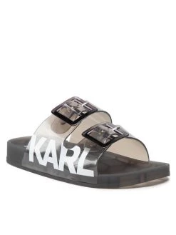 KARL LAGERFELD Γυναίκες Παντόφλες KL80720 Μαύρο Μαύρο