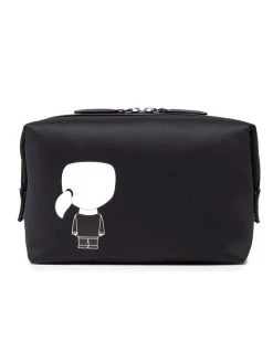 KARL LAGERFELD Γυναίκες Νεσεσέρ Τσαντάκι καλλυντικών 210W3087 Μαύρο Μαύρο -KARL LAGERFELD Κατάστημα unnamed file 591