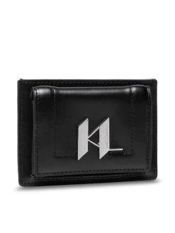 KARL LAGERFELD Άνδρες Θήκες Πιστωτικών Καρτών Θήκη πιστωτικών καρτών 216W3215 Μαύρο Μαύρο