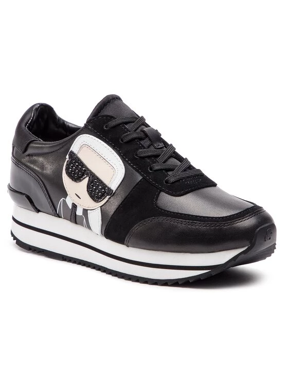 KARL LAGERFELD Γυναίκες Αθλητικά KL61930 Μαύρο Μαύρο 1 KARL LAGERFELD Γυναίκες Αθλητικά KL61930 Μαύρο Μαύρο