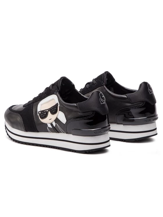 KARL LAGERFELD Γυναίκες Αθλητικά KL61930 Μαύρο Μαύρο 2 KARL LAGERFELD Γυναίκες Αθλητικά KL61930 Μαύρο Μαύρο - Image 2