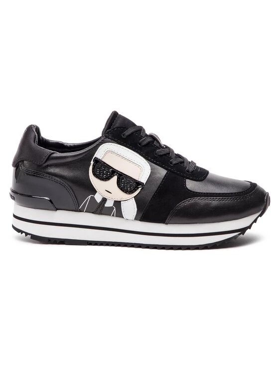 KARL LAGERFELD Γυναίκες Αθλητικά KL61930 Μαύρο Μαύρο 3 KARL LAGERFELD Γυναίκες Αθλητικά KL61930 Μαύρο Μαύρο - Image 3