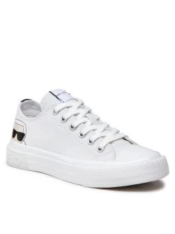 KARL LAGERFELD Γυναίκες Κλειστά Παπούτσια Sneakers KL60310 Λευκό Λευκό