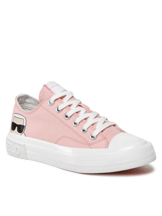 KARL LAGERFELD Γυναίκες Κλειστά Παπούτσια Sneakers KL60310 Ροζ Ροζ 1 KARL LAGERFELD Γυναίκες Κλειστά Παπούτσια Sneakers KL60310 Ροζ Ροζ