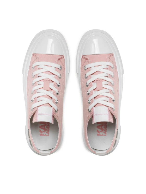 KARL LAGERFELD Γυναίκες Κλειστά Παπούτσια Sneakers KL60310 Ροζ Ροζ 6 KARL LAGERFELD Γυναίκες Κλειστά Παπούτσια Sneakers KL60310 Ροζ Ροζ - Image 6