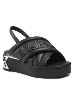 KARL LAGERFELD Γυναίκες Σανδάλια KL80628 Μαύρο Μαύρο