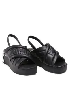 KARL LAGERFELD Γυναίκες Σανδάλια KL80628 Μαύρο Μαύρο -KARL LAGERFELD Κατάστημα unnamed file 709