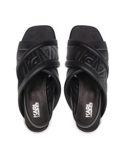 KARL LAGERFELD Γυναίκες Σανδάλια KL80628 Μαύρο Μαύρο -KARL LAGERFELD Κατάστημα unnamed file 710