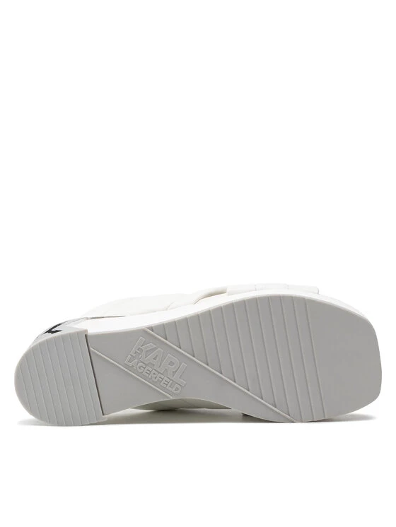 KARL LAGERFELD Γυναίκες Σανδάλια KL80628 Λευκό Λευκό 4 KARL LAGERFELD Γυναίκες Σανδάλια KL80628 Λευκό Λευκό - Image 4