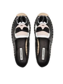 KARL LAGERFELD Γυναίκες Κλειστά Παπούτσια Εσπαντρίγιες KL80121 Μαύρο Μαύρο -KARL LAGERFELD Κατάστημα unnamed file 722